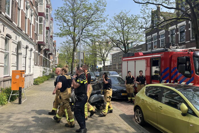 Leiding gebarsten in maisonnette woning