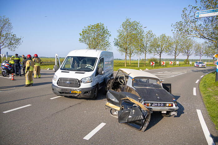 Dronkenlap veroorzaakt verkeersongeval