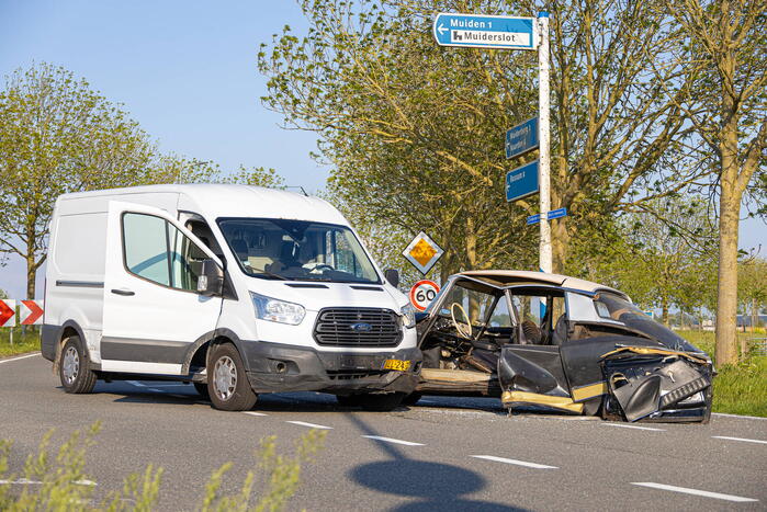 Dronkenlap veroorzaakt verkeersongeval