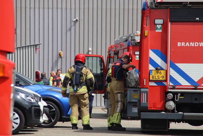 Fabriek Intersnack Nederland ontruimd door brand