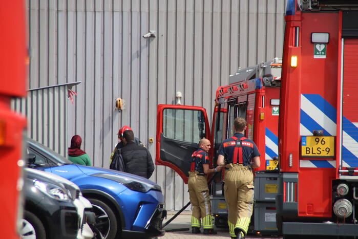 Fabriek Intersnack Nederland ontruimd door brand