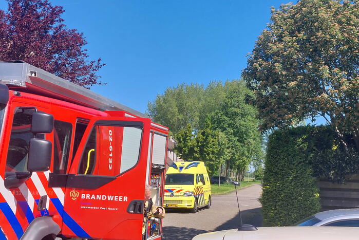 Brand in droger snel onder controle