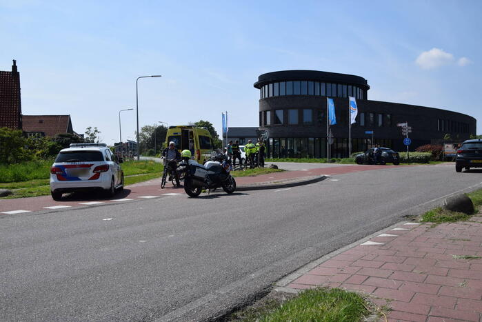 Fietser gewond bij ongeval op oversteekplaats