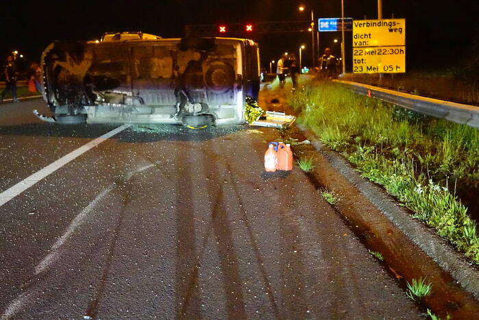 Twee voertuigen betrokken bij zwaar ongeval