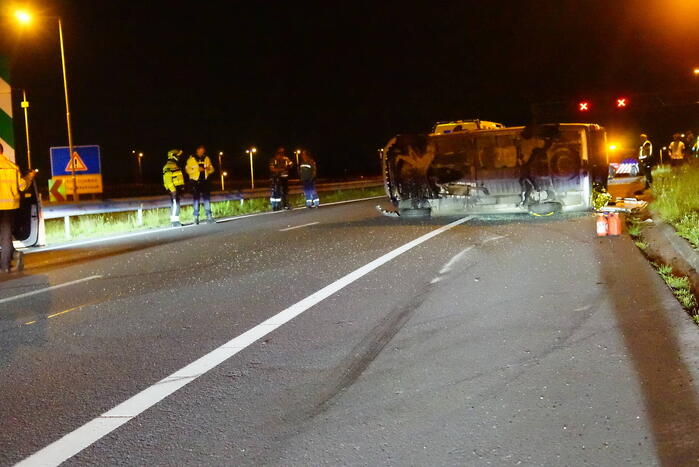 Twee voertuigen betrokken bij zwaar ongeval