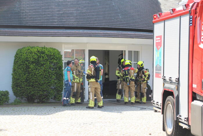 Woning geventileerd na vreemde lucht