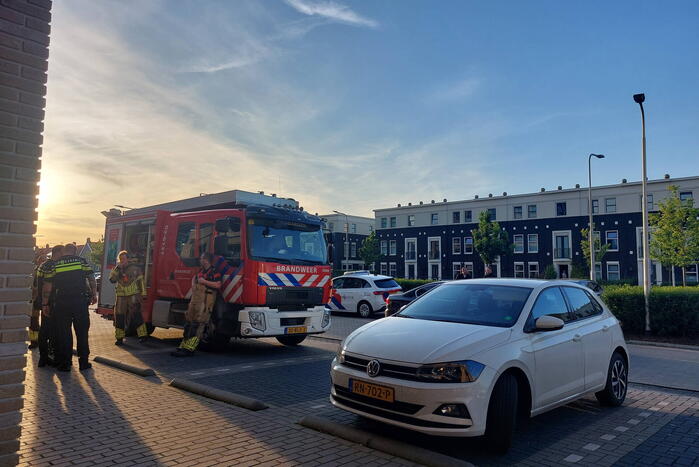 Wateroverlast in Albert Heijn door gesprongen leiding