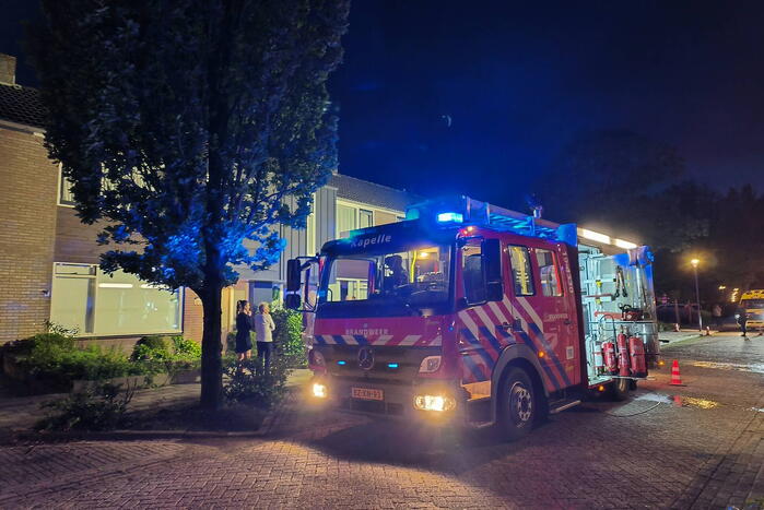 Keukenbrand snel onder controle