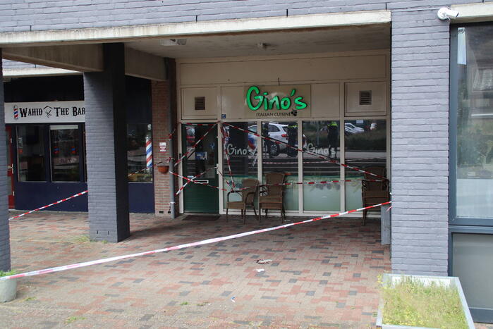 Politie doet onderzoek naar schietpartij bij restaurant