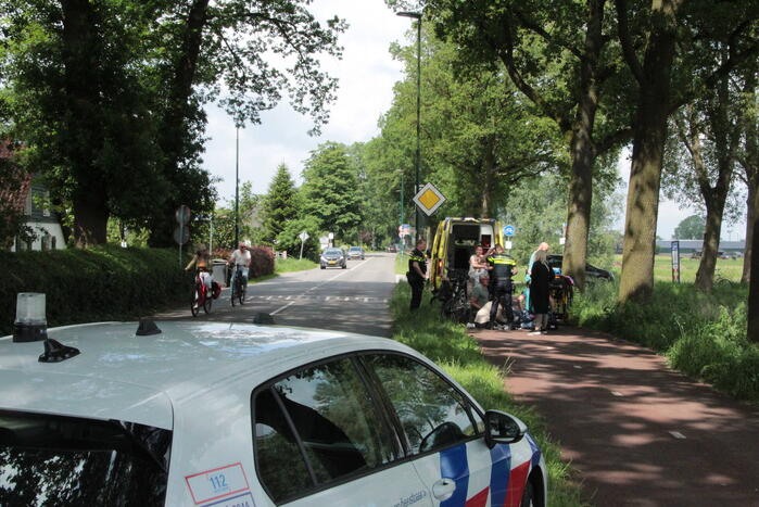 Gewonde bij botsing tussen fietsers