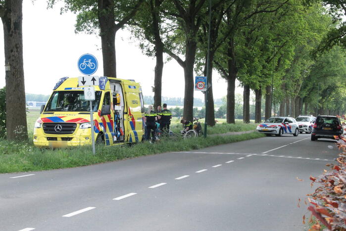 Gewonde bij botsing tussen fietsers