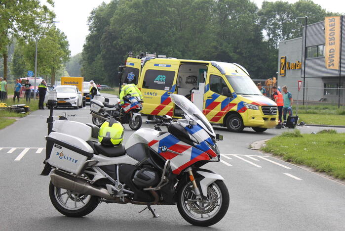 Motorrijder overleden na botsing met auto