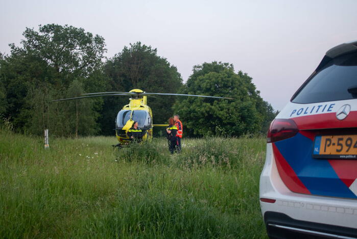 Inzet traumahelikopter trekt veel bekijks