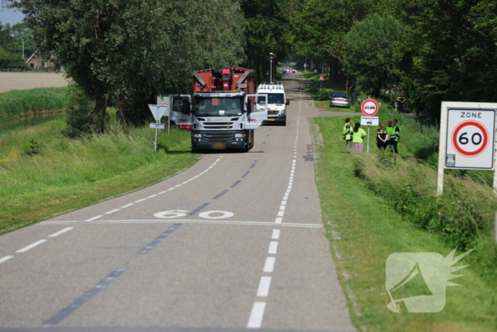 Voetganger zwaargewond bij ongeval met vrachtwagen