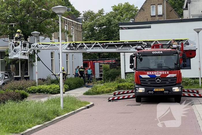 Kinderopvang ontruimd wegens brand