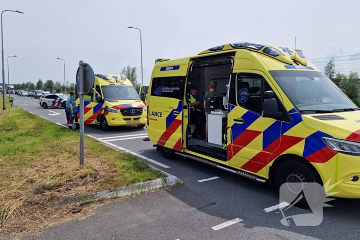 Twee Gewonden en geschrokken Kinderen bij Ongeval