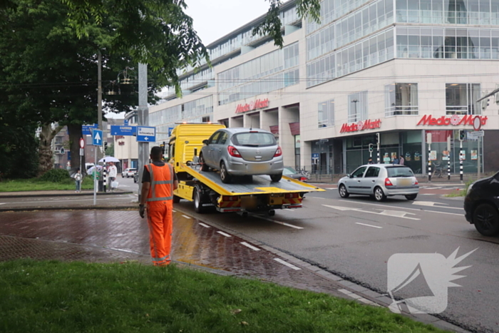 Schade na kop-staart botsing