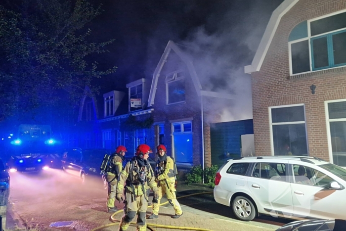 Woningen ontruimd door brand