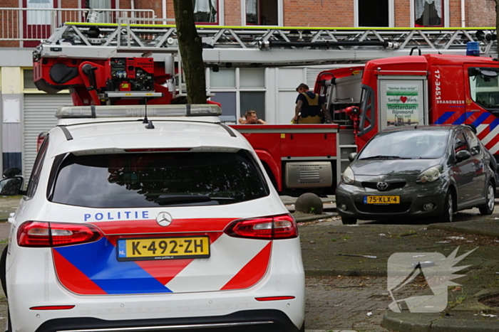 Vergeten pan op het kooktoestel veroorzaakt brand