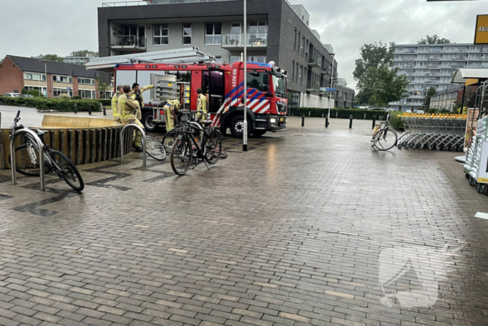 Jumbo ontruimd vanwege brandlucht in airco systeem, blijkt een sigaret te zijn