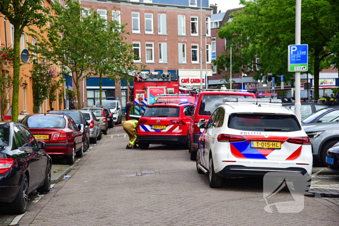 Persoon gered bij uitslaande brand