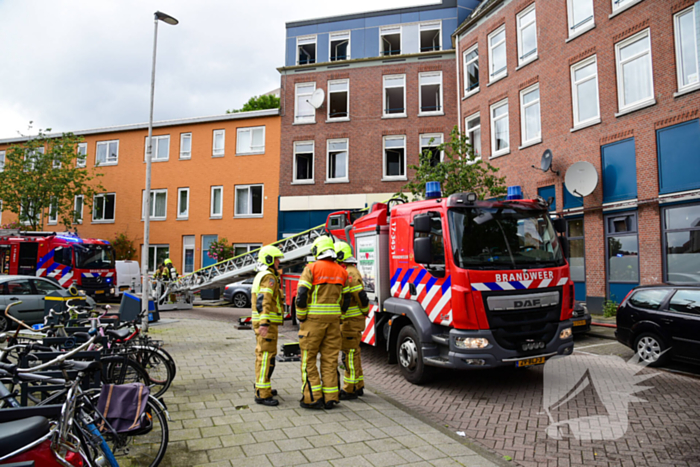 Persoon gered bij uitslaande brand