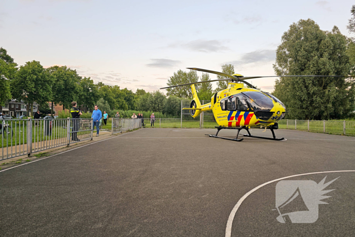 Traumahelikopter ingezet voor kind in problemen