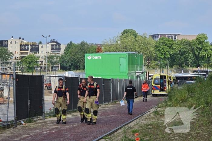 Traumahelikopter voor reanimatie in woning