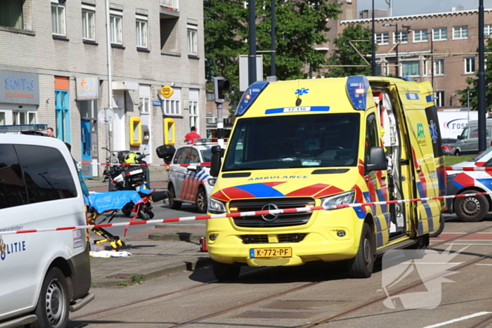 Fietser gewond bij aanrijding met motorrijder