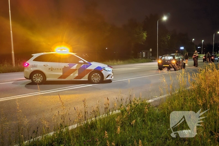 Kop-staartbotsing tussen twee voertuigen