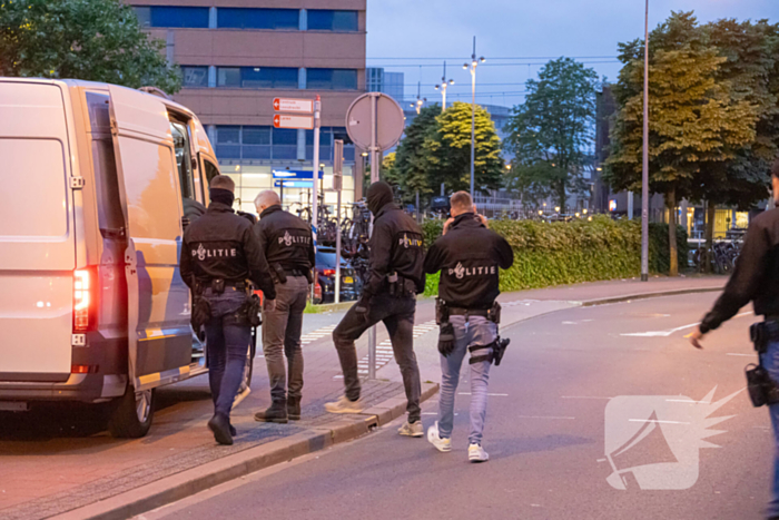 Specialistisch politieteam valt horecazaak binnen