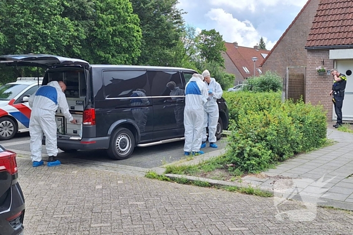 Forensisch onderzoek naar overlijden in woning