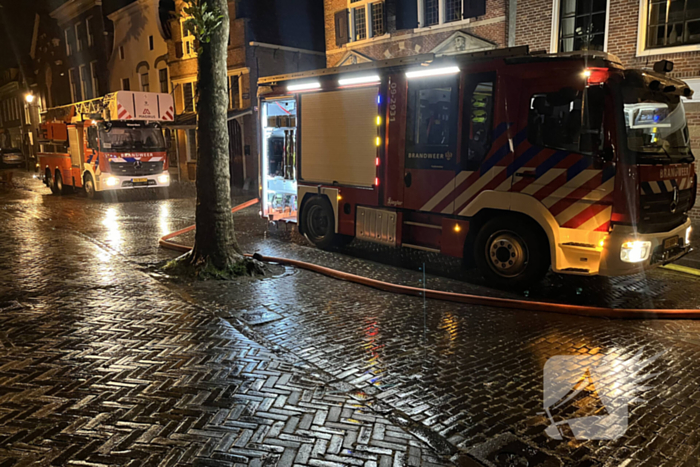 Flinke brand in gasfornuis