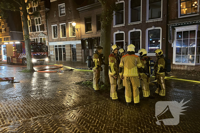 Flinke brand in gasfornuis