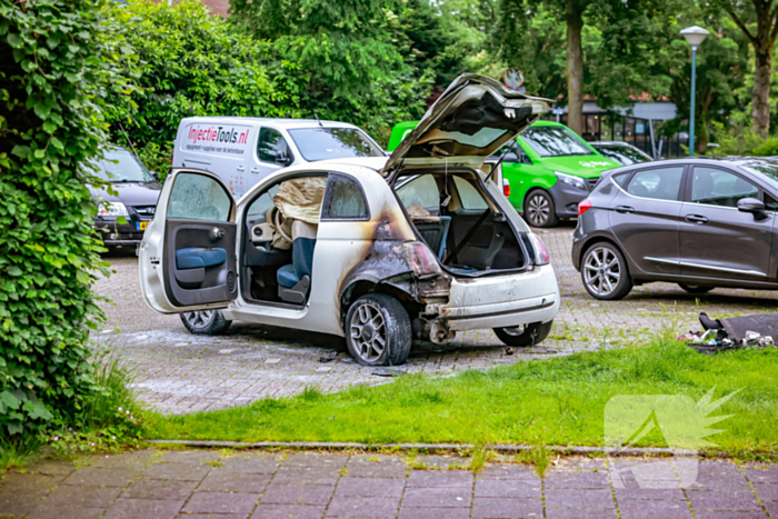 Forensische opsporing Doet onderzoek naar autobrand