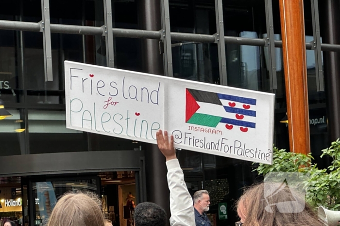 Pro-Palestina demonstratie abrupt beëindigd