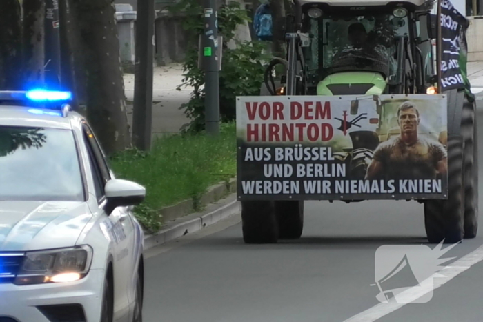 Protest in Brussel tegen EU-landbouwbeleid