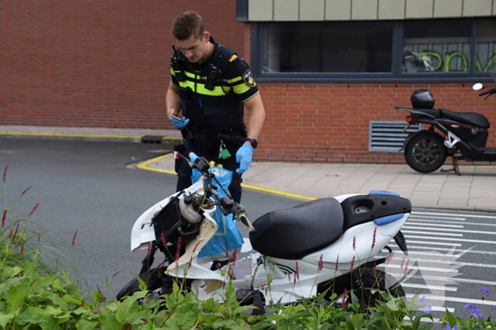 Scooterrijder gewond na ongeval