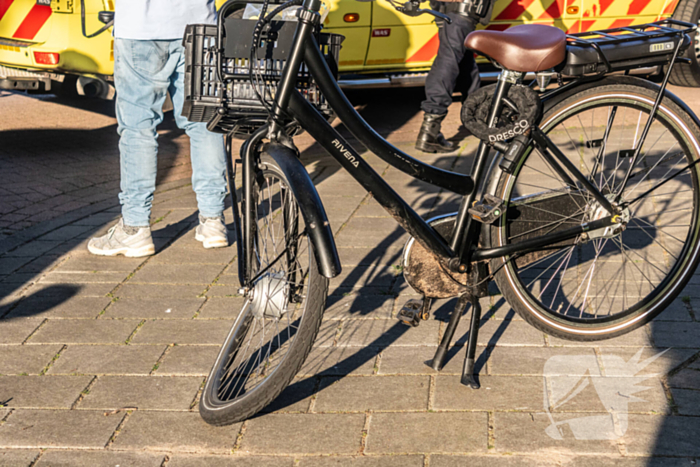 Flinke schades na botsing met e-biker