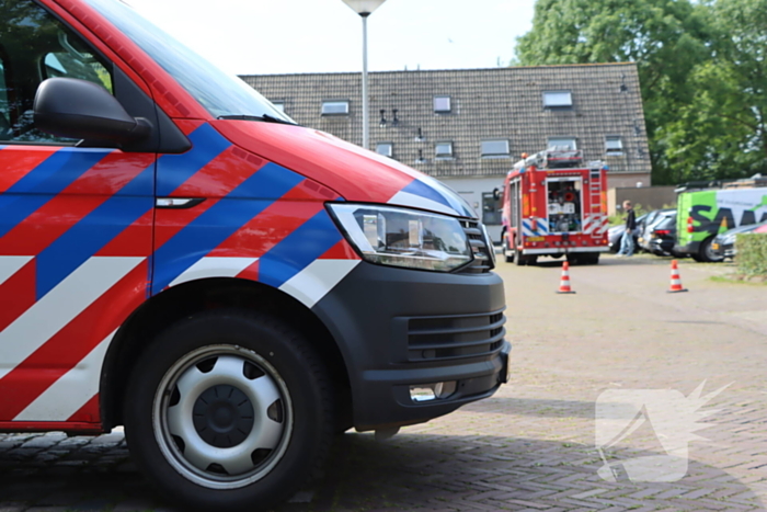 Gaslek in kruipruimte van woning