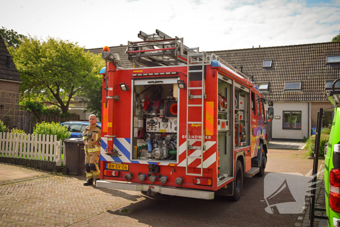 Gaslek in kruipruimte van woning