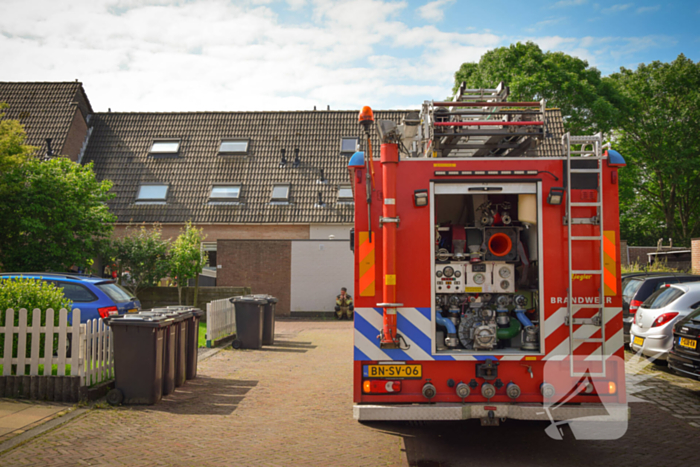 Gaslek in kruipruimte van woning