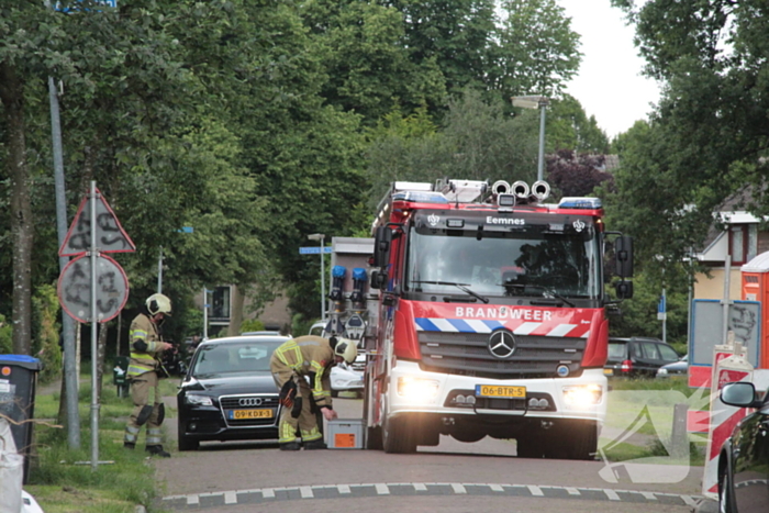 Gaslekkage na het aanleggen van glasvezel