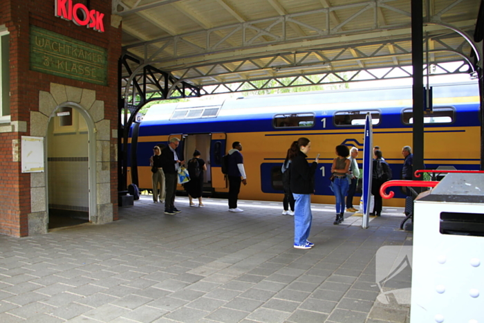 Vertraging door aanrijding op spoor