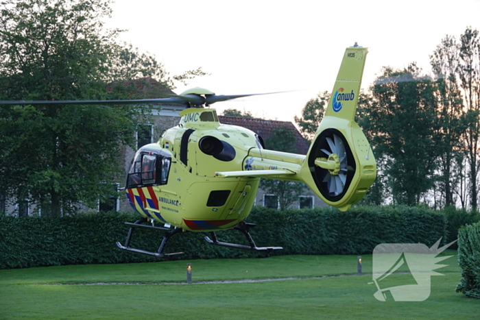 Traumahelikopter ingezet voor medische noodsituatie