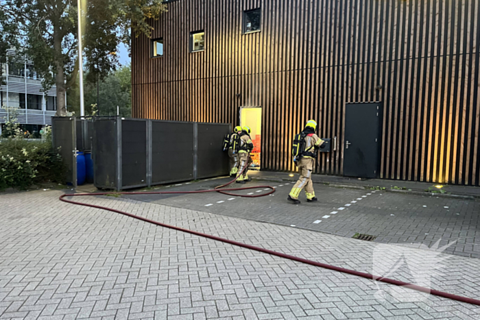 Brand in opslag van restaurant de Beren