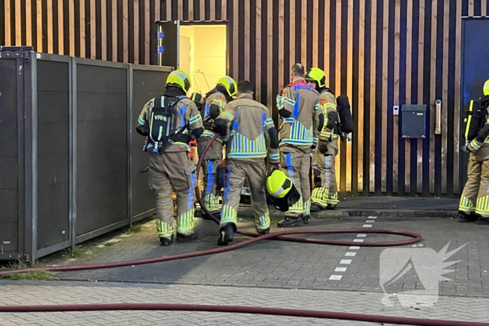 Brand in opslag van restaurant de Beren