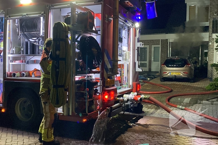 Rookontwikkeling bij woningbrand