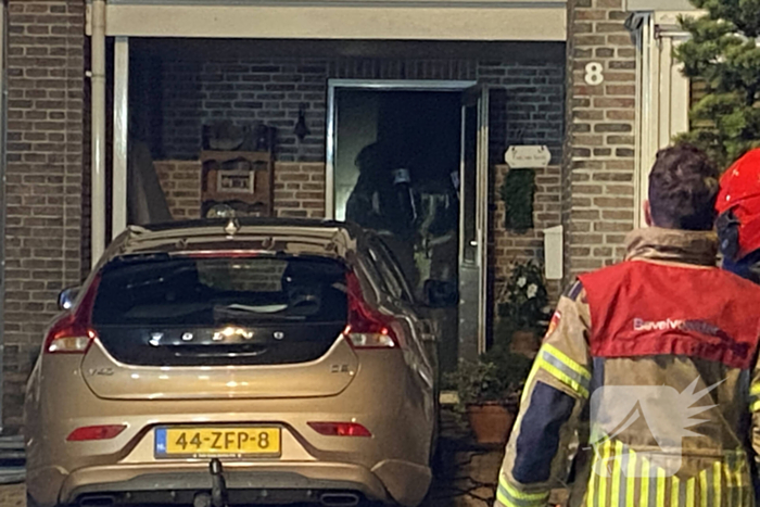 Rookontwikkeling bij woningbrand