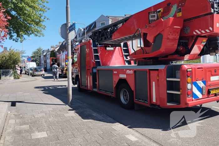 Brand in keuken snel onder controle